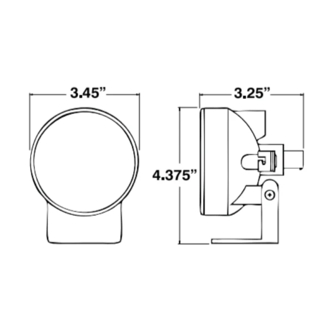 Tiffin RV Round Fog Light 10890 - Image 5