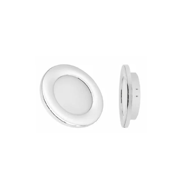 Tiffin RV Ceiling Light 12V LED Chrome 2.7" Round 5140150 - Image 5